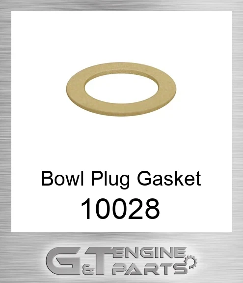 100-28 Bowl Plug Gasket