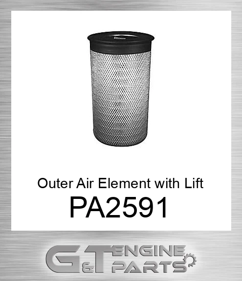 PA2591 Outer Air Element with Lift Tab