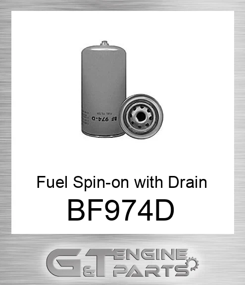 BF974-D Fuel Spin-on with Drain