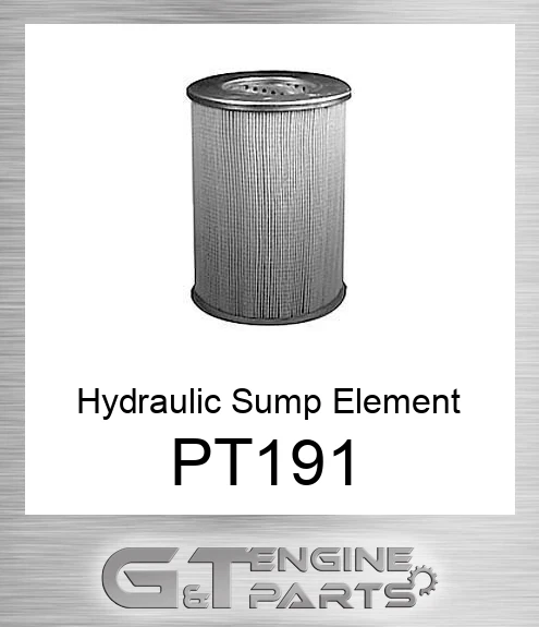 PT191 Hydraulic Sump Element