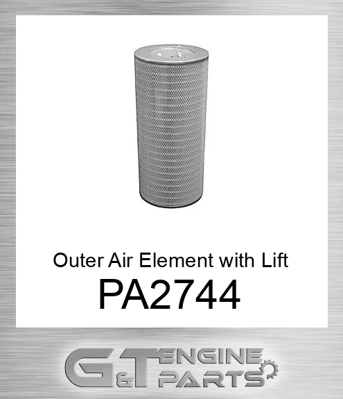 PA2744 Outer Air Element with Lift Tab