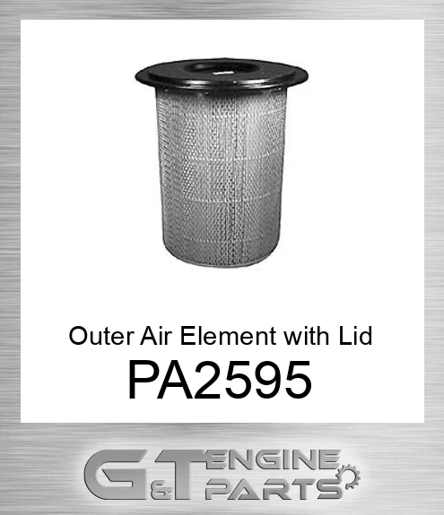 PA2595 Outer Air Element with Lid