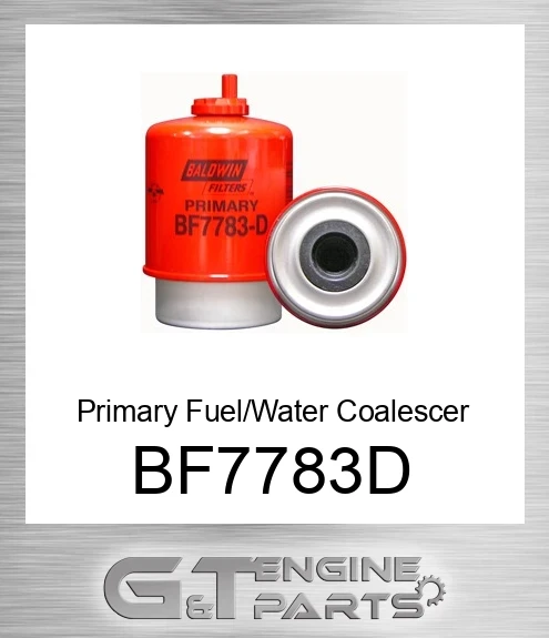 BF7783-D Primary Fuel/Water Coalescer Element with Drain