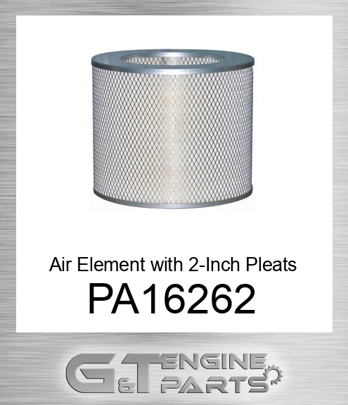 PA1626-2 Air Element with 2-Inch Pleats