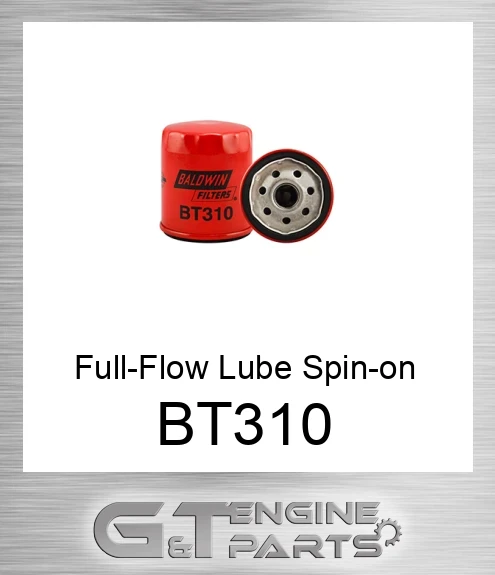 BT310 Full-Flow Lube Spin-on
