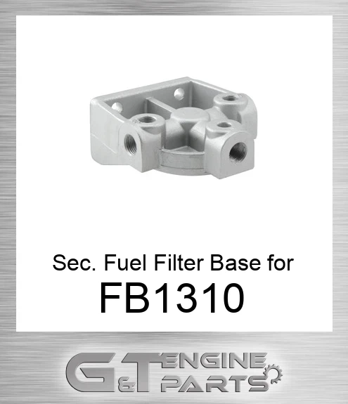 FB1310 Sec. Fuel Filter Base for Detr. Dsl. Eng.