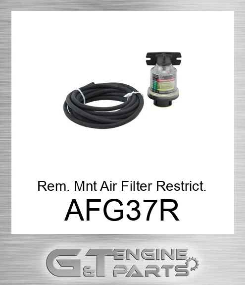 AFG37R Rem. Mnt Air Filter Restrict. Gauge