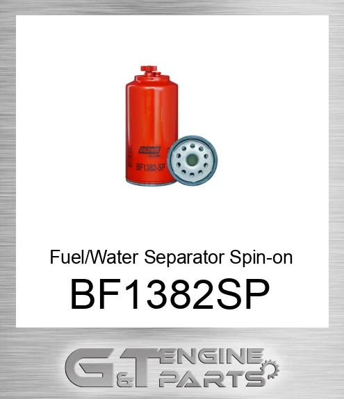 BF1382-SP Fuel/Water Separator Spin-on with Drain and Sensor Port