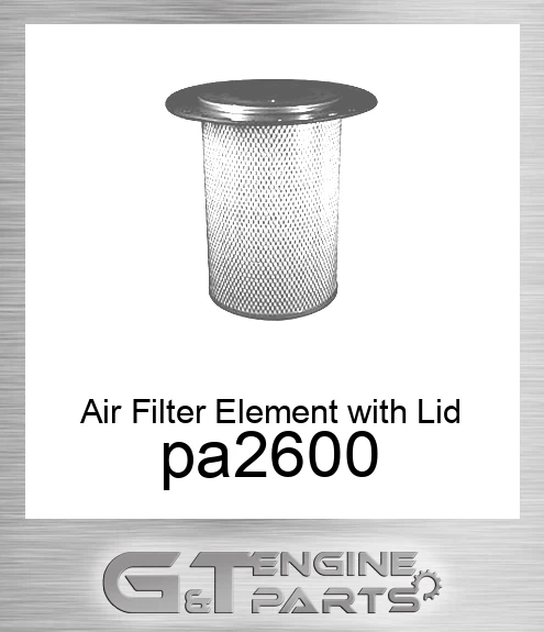 pa2600 Air Filter Element with Lid