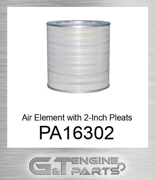 PA1630-2 Air Element with 2-Inch Pleats
