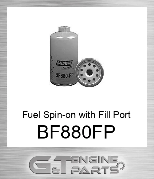 BF880-FP Fuel Spin-on with Fill Port