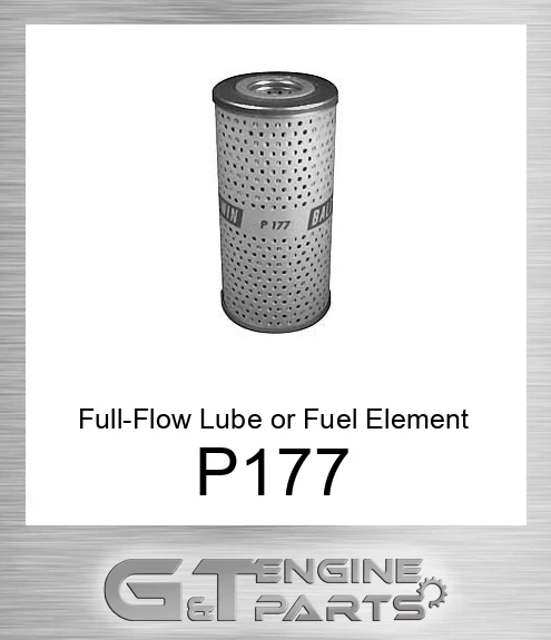 P177 Full-Flow Lube or Fuel Element