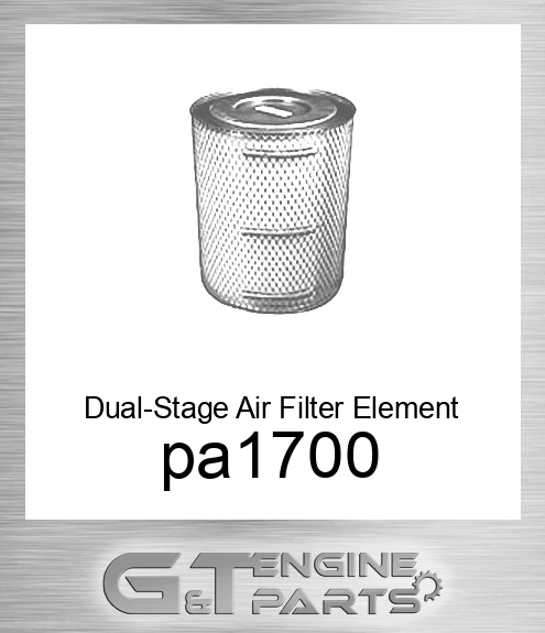 pa1700 Dual-Stage Air Filter Element with Blanket and Screen