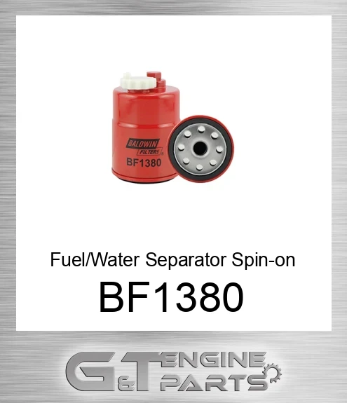 BF1380 Fuel/Water Separator Spin-on with Drain and Sensor Port