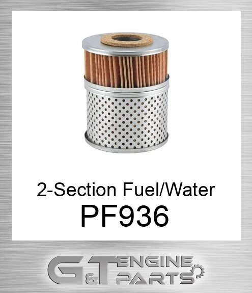 PF936 2-Section Fuel/Water Separator Element