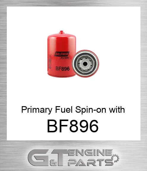 BF896 Primary Fuel Spin-on with Drain