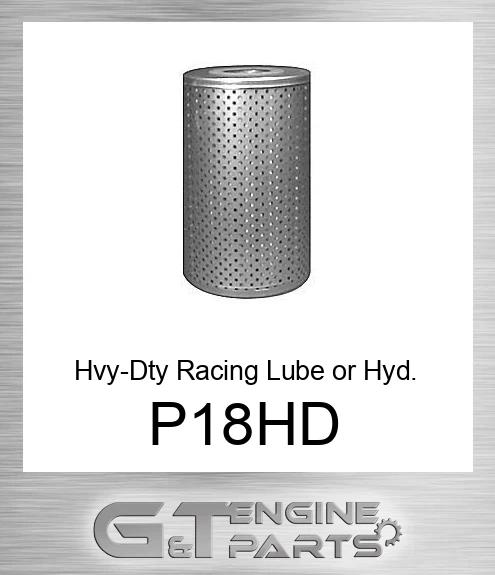 P18-HD Hvy-Dty Racing Lube or Hyd. Ele.