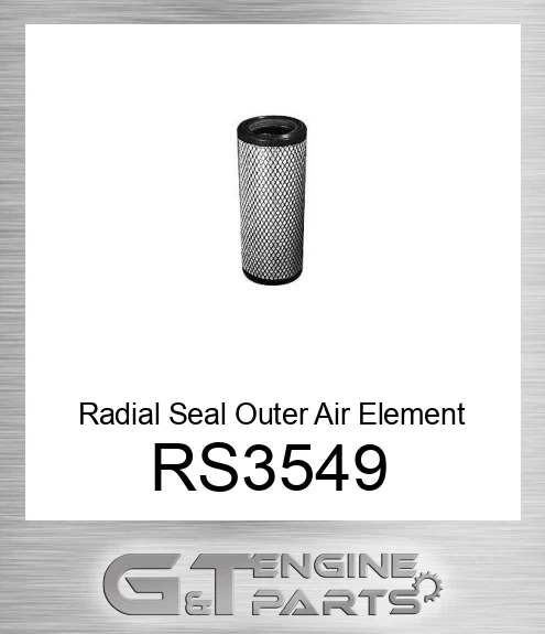 RS3549 Radial Seal Outer Air Element