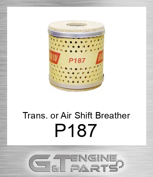 P187 Trans. or Air Shift Breather Ele.