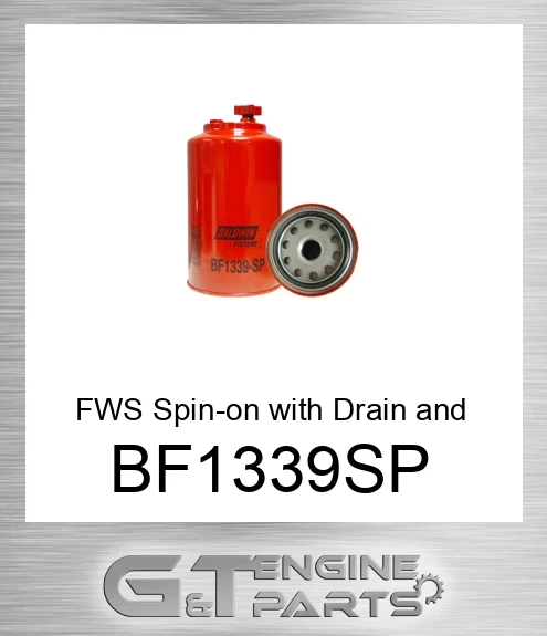BF1339-SP FWS Spin-on with Drain and Sensor Port