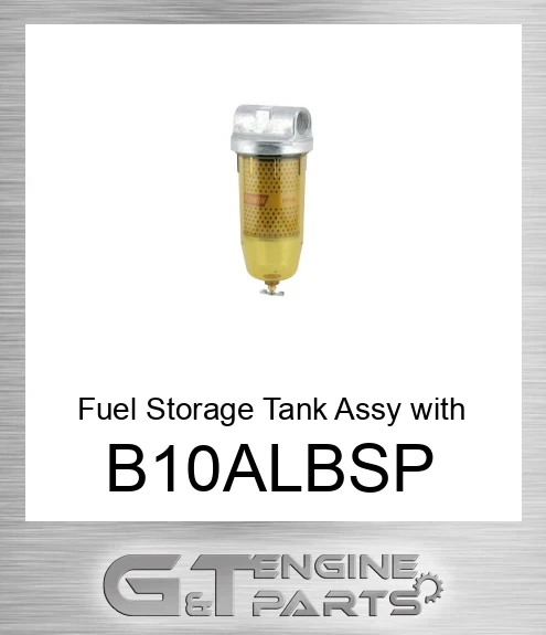 B10-AL-BSP Fuel Storage Tank Assy with Drain
