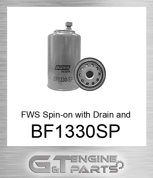 BF1330-SP FWS Spin-on with Drain and Sensor Port