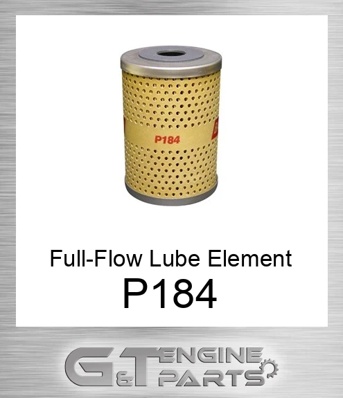 P184 Full-Flow Lube Element