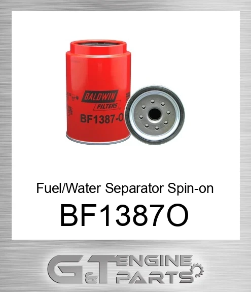 BF1387-O Fuel/Water Separator Spin-on with Open End for Bowl