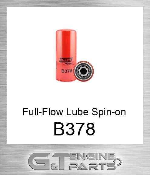 B378 Full-Flow Lube Spin-on