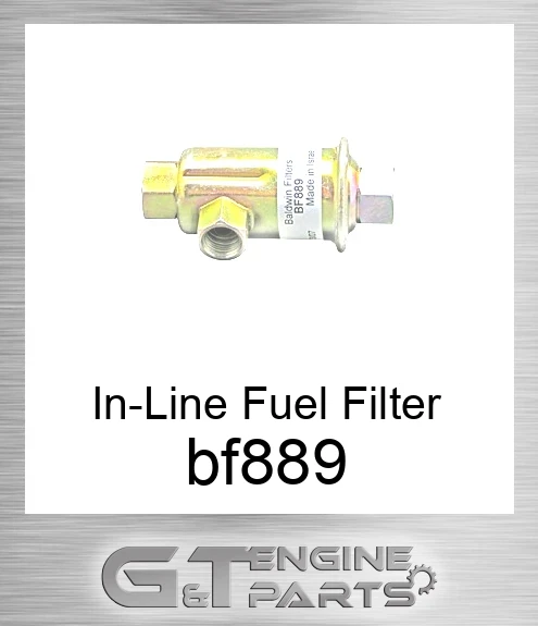 bf889 In-Line Fuel Filter