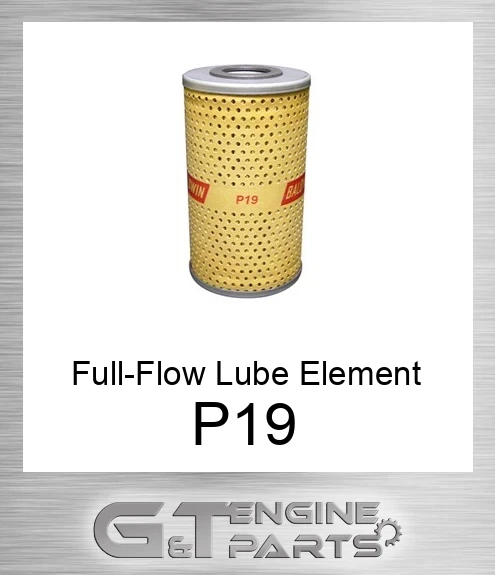 P19 Full-Flow Lube Element