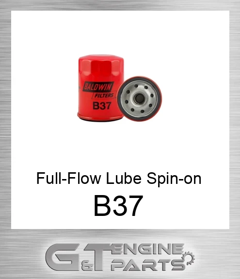 B37 Full-Flow Lube Spin-on