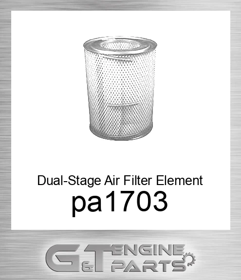 pa1703 Dual-Stage Air Filter Element with Blanket and Screen