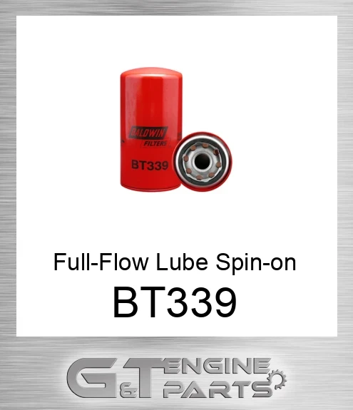 BT339 Full-Flow Lube Spin-on