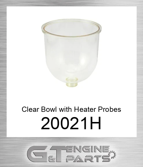 200-21H Clear Bowl with Heater Probes