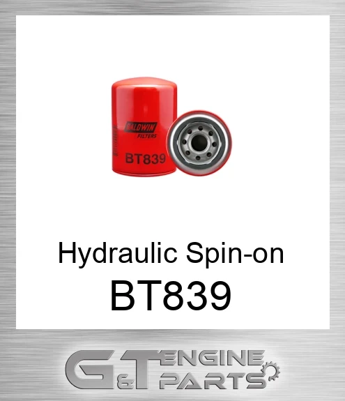 BT839 Hydraulic Spin-on