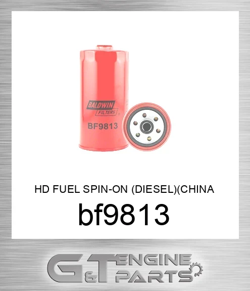 bf9813 HD FUEL SPIN-ON DIESEL CHINA