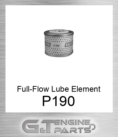 P190 Full-Flow Lube Element