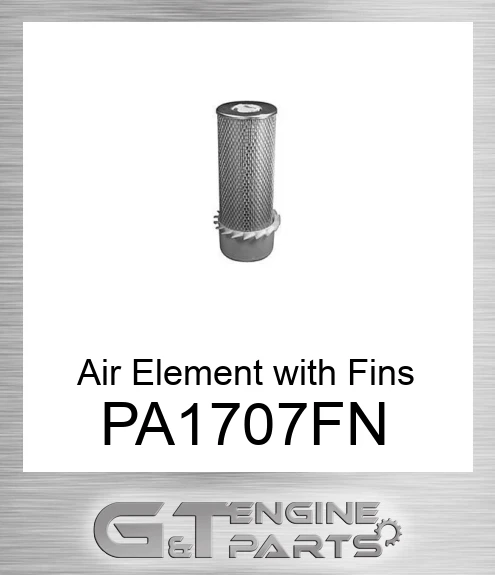 PA1707-FN Air Element with Fins