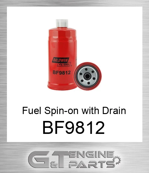 BF9812 Fuel Spin-on with Drain