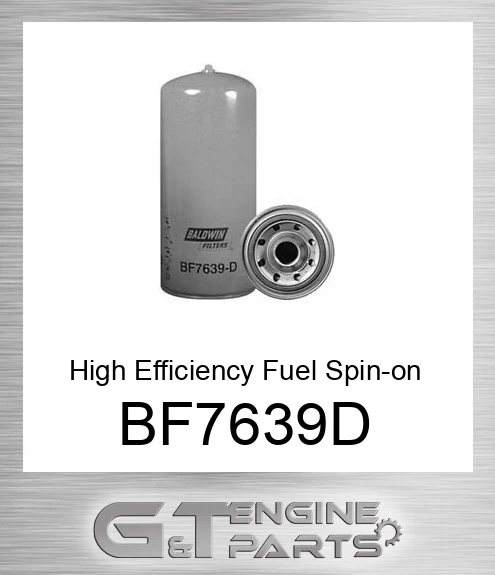 BF7639-D High Efficiency Fuel Spin-on with Drain