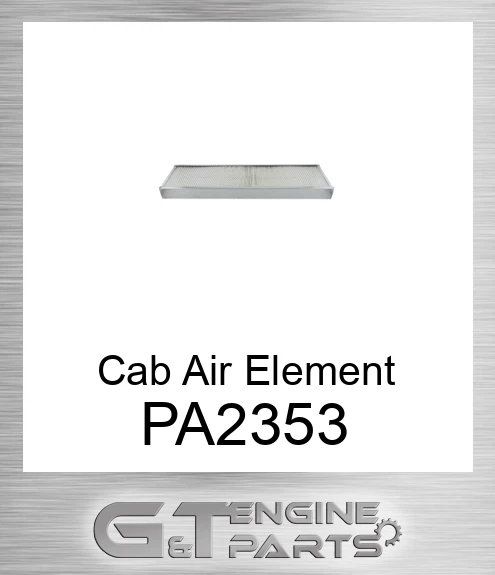 PA2353 Cab Air Element