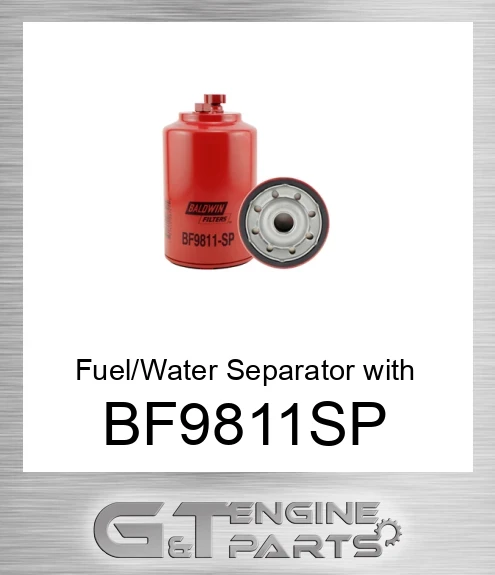 BF9811-SP Fuel/Water Separator with Drain and Sensor Port