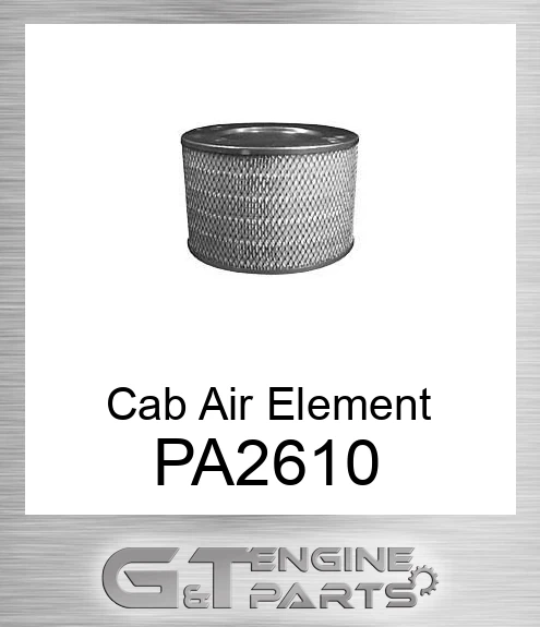 PA2610 Cab Air Element