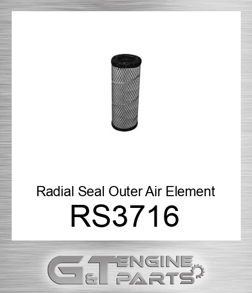 RS3716 Radial Seal Outer Air Element