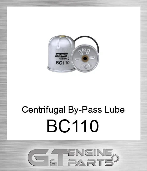 BC110 Centrifugal By-Pass Lube Element