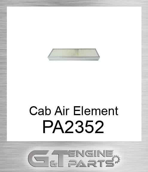 PA2352 Cab Air Element