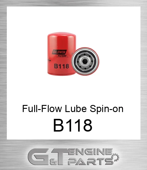 B118 Full-Flow Lube Spin-on
