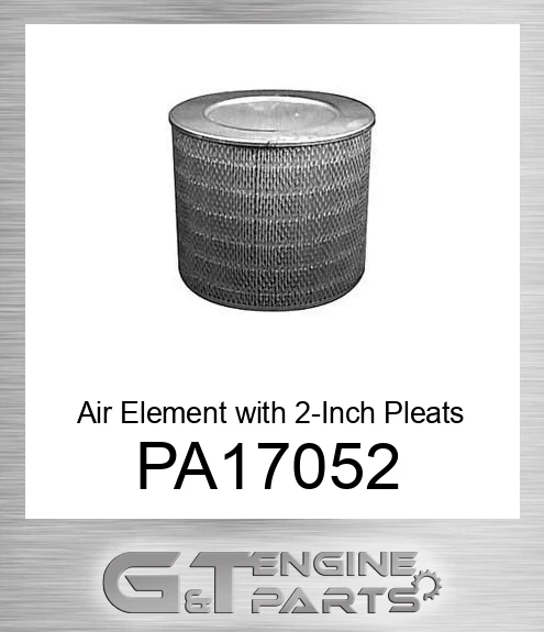 PA1705-2 Air Element with 2-Inch Pleats