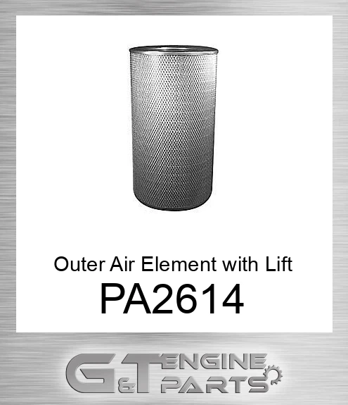PA2614 Outer Air Element with Lift Tab